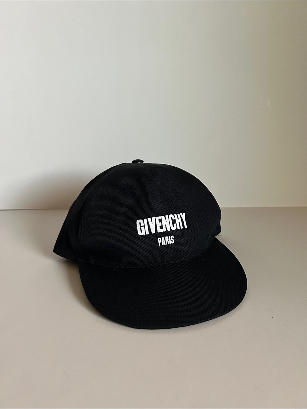 Givenchy Black and White Logo Cap